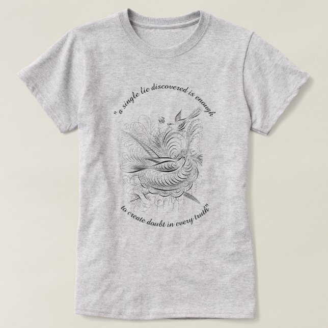 Bird Message T-Shirt (Design Front)