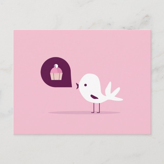 Bird Muffin Postcard (Front)