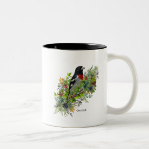 Bird Mug Grosbeak