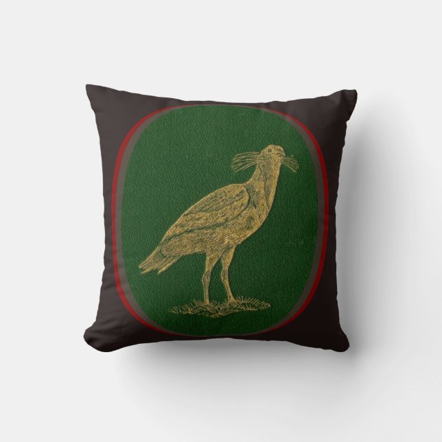 Bird Nature Black Birds Crow Cushion (Front)