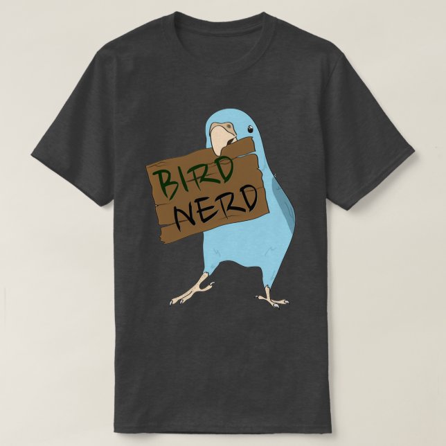 Bird Nerd 2 T-Shirt (Design Front)