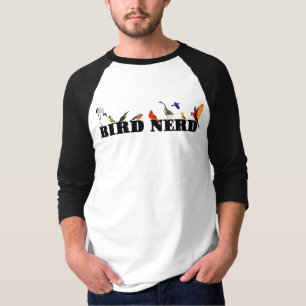 Bird Nerd Banner T-Shirt