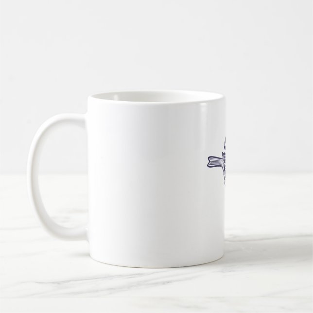 Bird nerd birding birdwatcher coffee mug (Left)