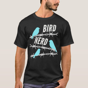 Bird Nerd Birdwatching Bider Gift T-Shirt