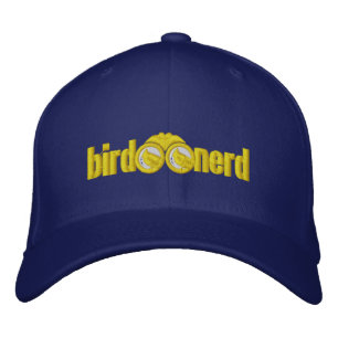 Bird Nerd [Embroidered] Embroidered Hat