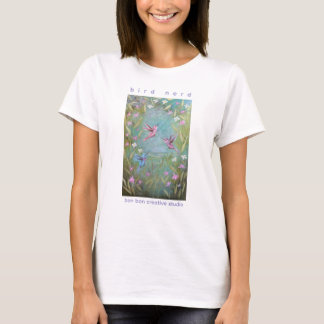 Bird Nerd & Hummingbird Tee