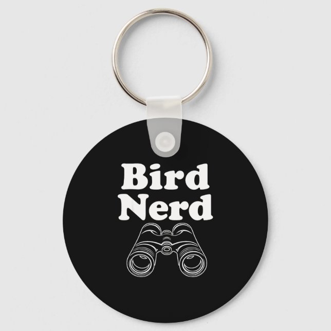 Bird nerd  key ring (Front)