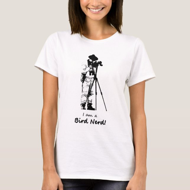 Bird Nerd T-Shirt (Front)