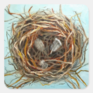 Bird Nest Sticker