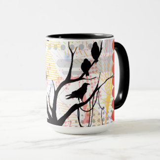 Bird of a Feather Be Unique Together Mug