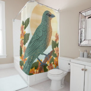 Bird of a feather shower curtain