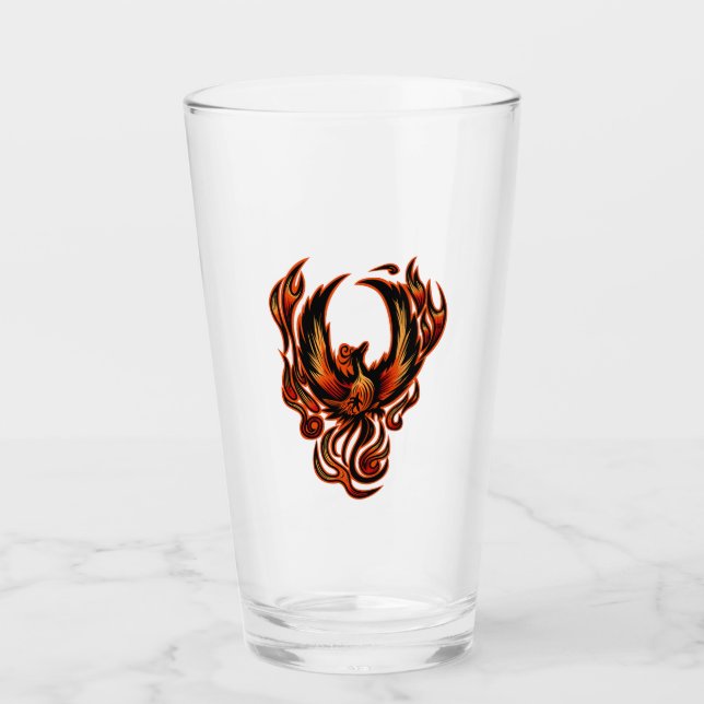 Bird Of Fire Glass (Front)