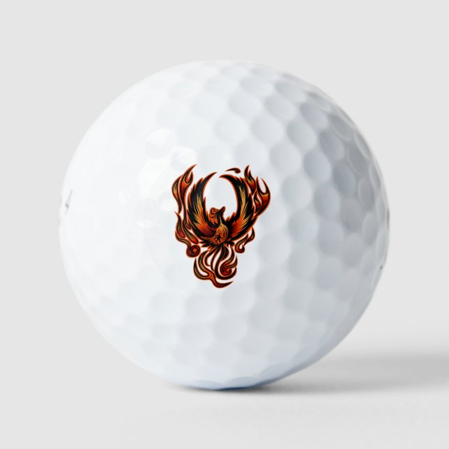 Bird Of Fire Golf Balls (Front)