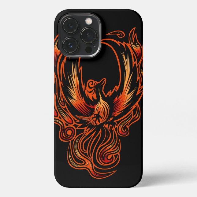 Bird Of Fire iPhone Case (Back)