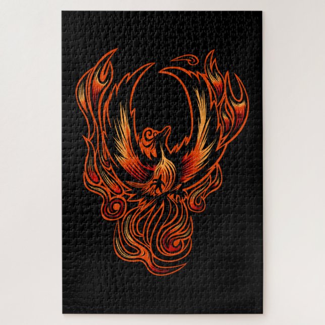 Bird Of Fire Jigsaw Puzzle (Vertical)