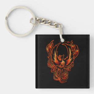 Bird Of Fire Key Ring