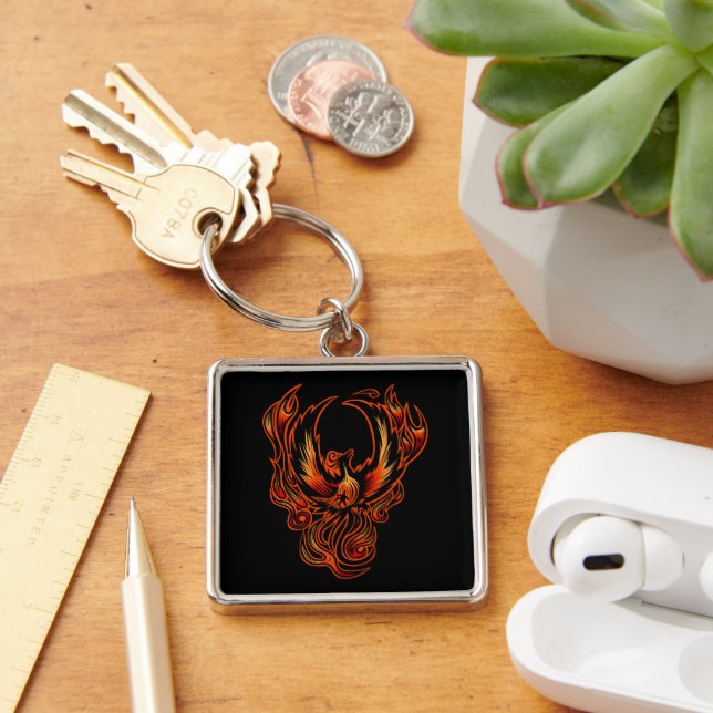 Bird Of Fire Key Ring (Desk)