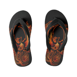 Bird Of Fire Kid's Thongs