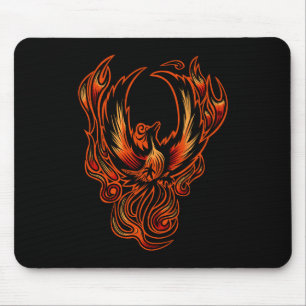 Bird Of Fire Mouse Pad