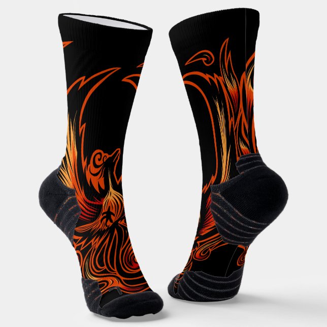 Bird Of Fire Socks (Angled)