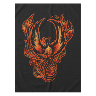 Bird Of Fire Tablecloth