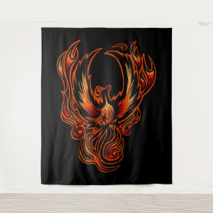 Bird Of Fire Tapestry