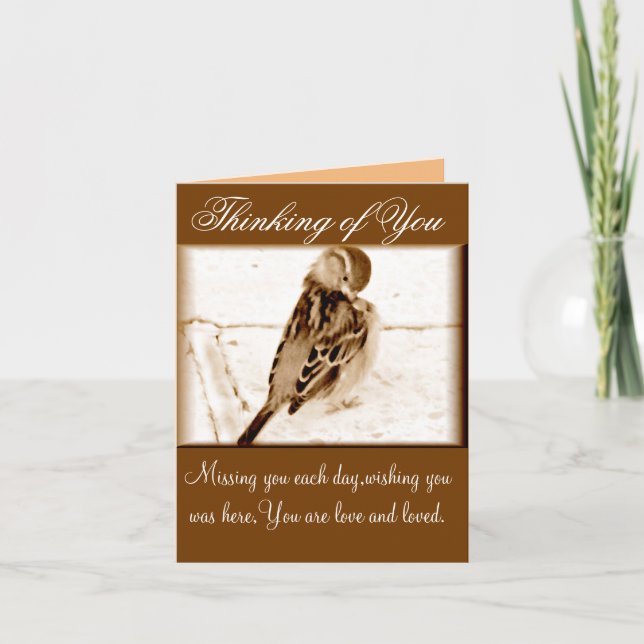 Bird of love_ card (Front)