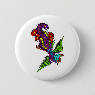 Bird Of Paradise 6 Cm Round Badge