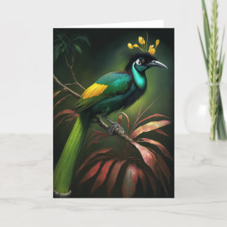 Bird of Paradise Card