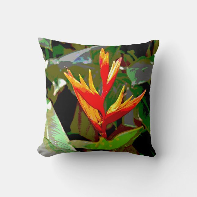 Bird of Paradise Cushion (Front)