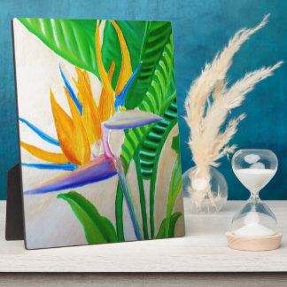 Bird of Paradise Design Plaque