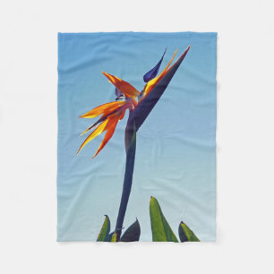 Bird of Paradise Fleece Blanket
