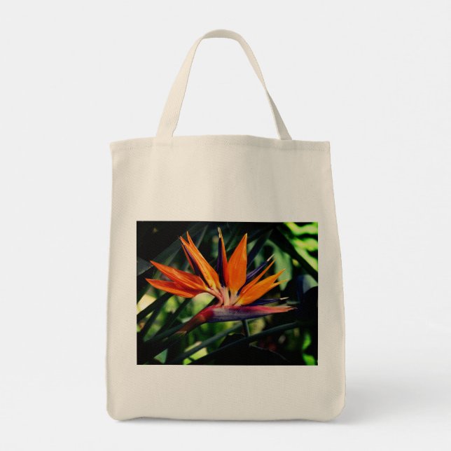Bird of paradise flower.  tote bag (Back)