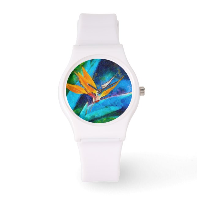 bird of paradise flower watch (Front)