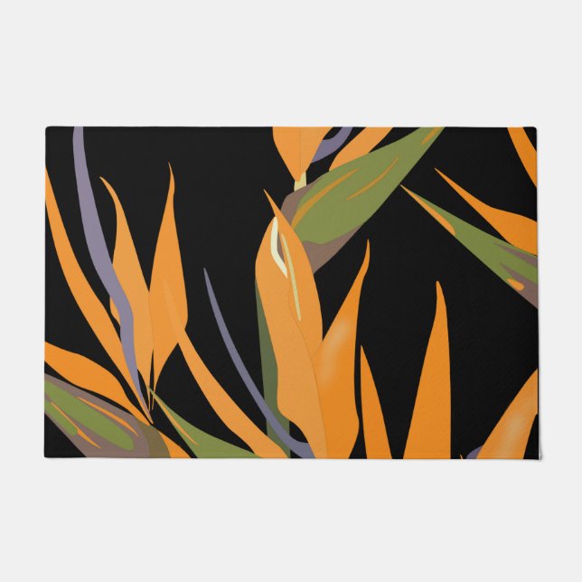 Bird of Paradise Large Doormat (Front)