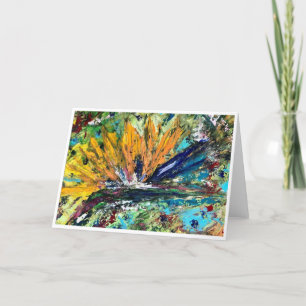 Bird Of Paradise Note Card <Blank Inside>