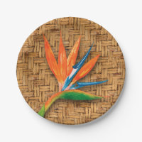 Bird of Paradise on Wicker