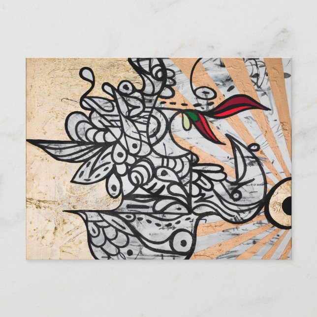 Bird Of Paradise Postcard (Front)