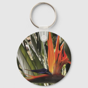 Bird of Paradise (Strelitzia) Key Ring
