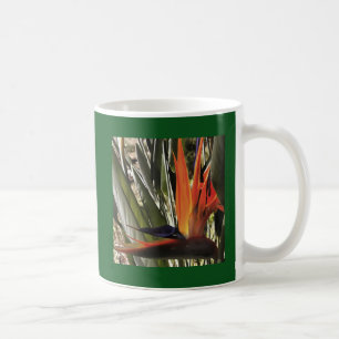 Bird of Paradise Strelitzia Reginae Acrylic Painti Coffee Mug