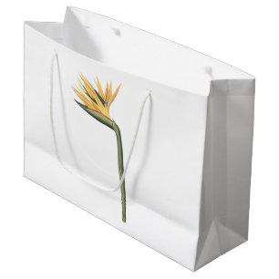 bird-of-paradise(Strelitzia reginae) by Redouté Large Gift Bag