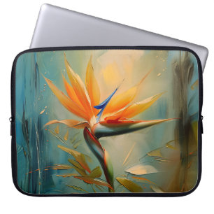 Bird of Paradise Tropical Plant Laptop Sleeve