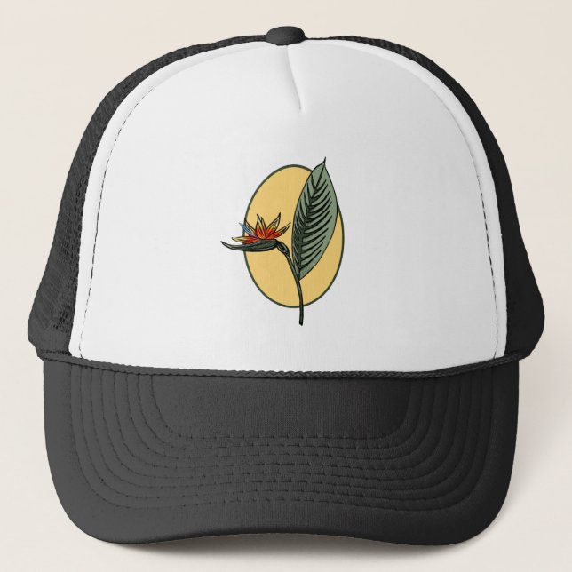Bird of Paradise Trucker Hat (Front)