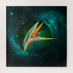 bird of paradise universe jigsaw puzzle