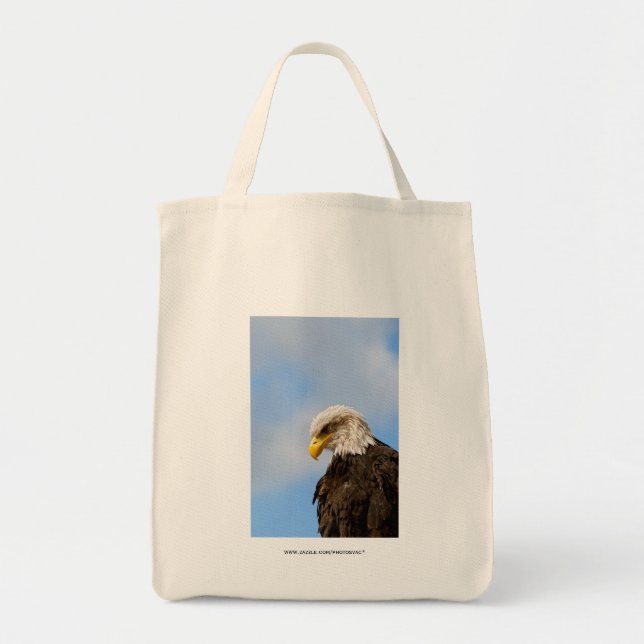 Bird of Pray Bald Eagle Tote Bag (Front)