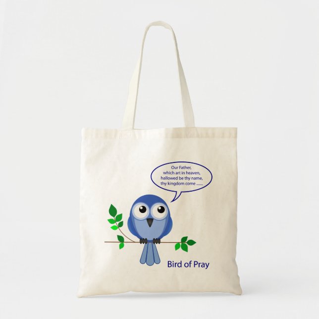 Bird of Pray Tote Bag (Front)