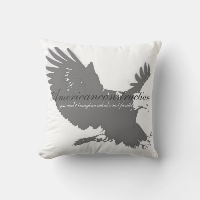 Bird of Prey Cushion (Front)