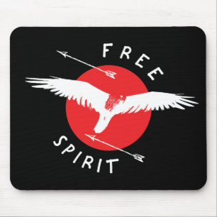 Bird Of Prey Free Spirit Mouse Pad