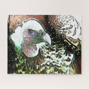 BIRD OF PREY VULTURE JIGSAW PUZZLE