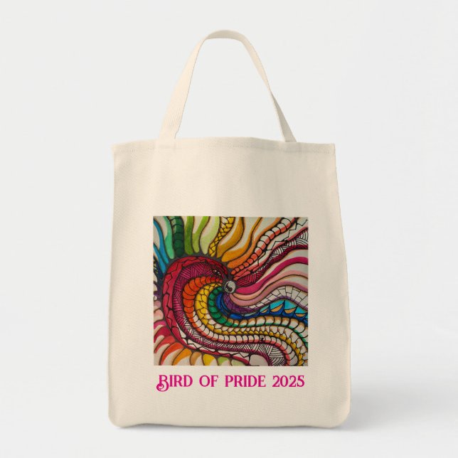 Bird of Pride 2025 Tote Bag (Front)